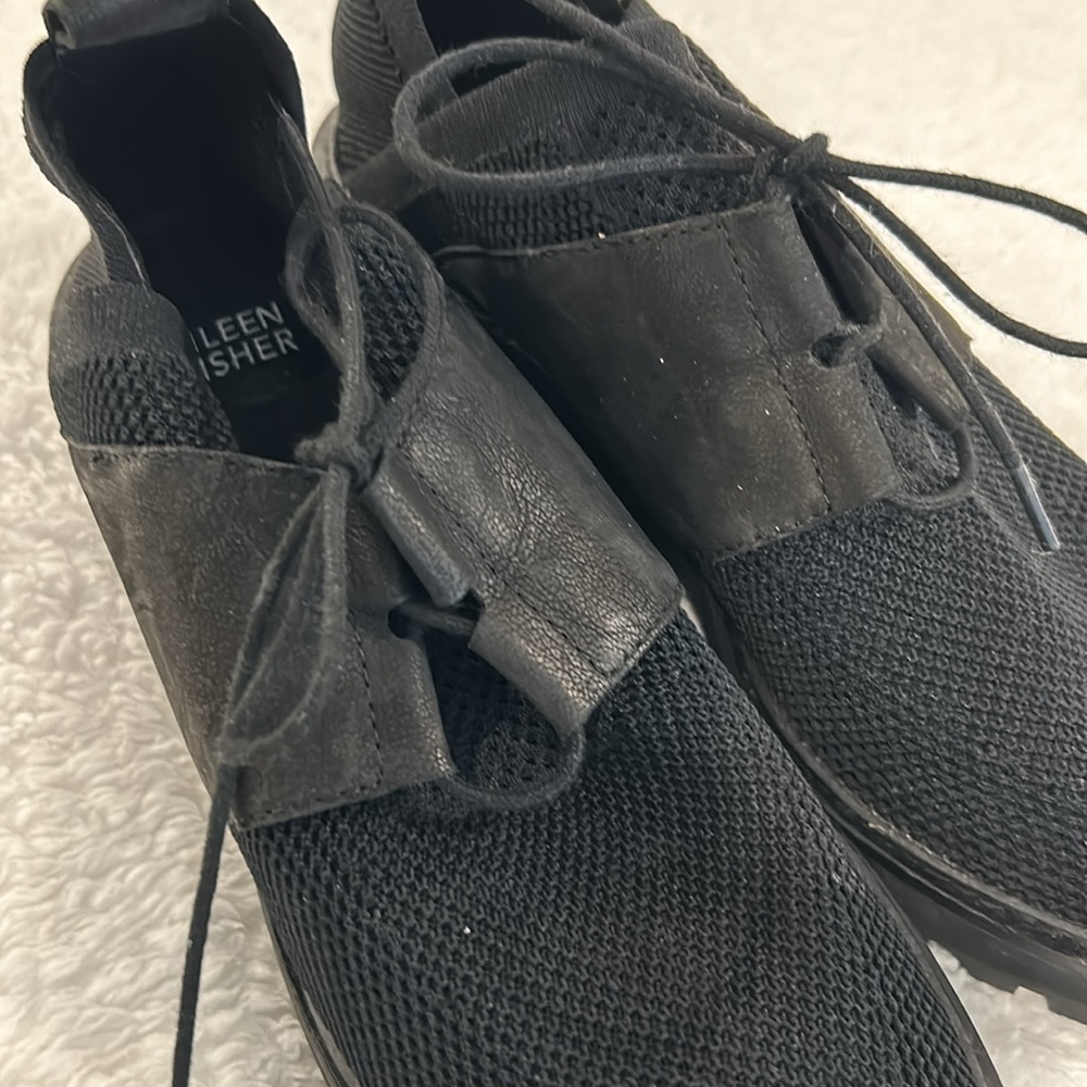Eileen Fisher lace up shoes - Picture 2 of 5